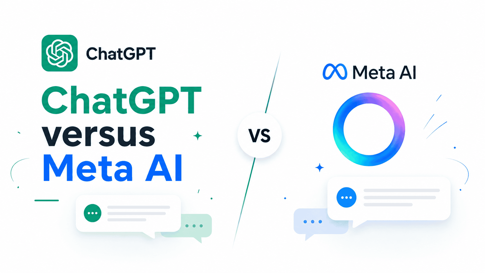 ChatGPT versus Meta AI