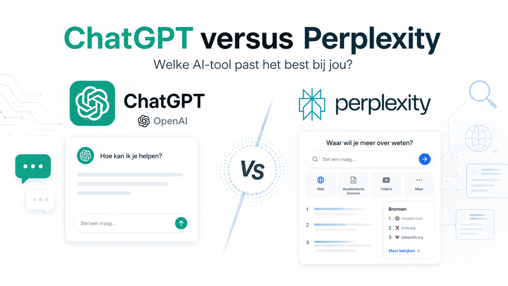 ChatGPT versus Perplexity