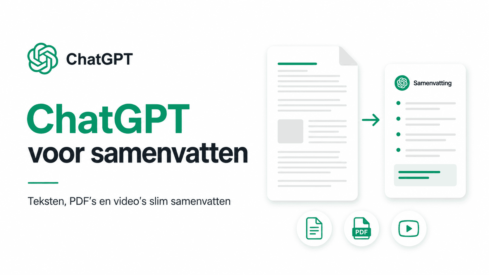 ChatGPT voor samenvatten